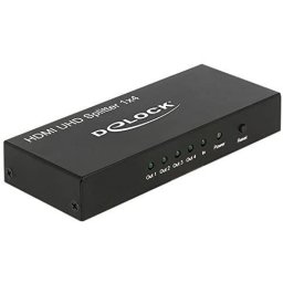 DeLOCK HDMI UHD Sp.1xHDMI in> 4xHDMI out - 18684