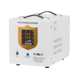 UPS centrale Sinus PUR 2000VA/1400W 24V Alb