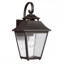 Aplică exterior Galena M, 1xE27, H:40,6 cm, FE-GALENA2-M-SBL