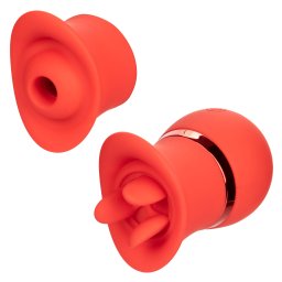 California Exotics French Kiss Suck & Play Set Red