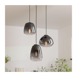 Lustră pe cablu AGUILARES 3xE27/40W/230V d. 43 cm Eglo 900196