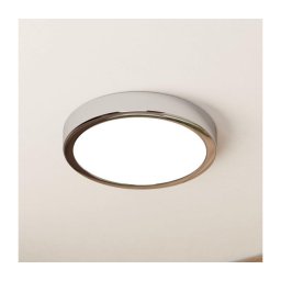 Eglo 900641 - Plafonieră LED de baie FUEVA, 17W, 230V, IP44, crom