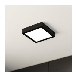 Eglo 900643 - Plafonieră pentru baie FUEVA LED/11W/230V IP44 neagră