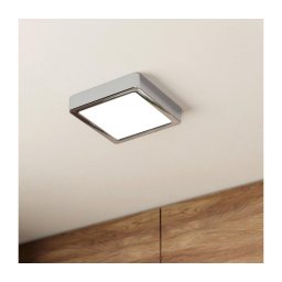 Eglo 900649 - Plafonieră LED pentru baie FUEVA LED/11W/230V IP44 crom