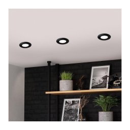 SET 3x corp de iluminat LED încastrat PENETO 1xGU10/4,6W/230V Eglo 900752