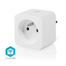 Priză inteligentă 3680W/230V/ tip E/16A Wi-Fi Nedis WIFIP121EWT