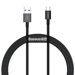 Superior, Fast Charging Data Cable pt. smartphone, USB la USB Type-C 66W, 1m, negru