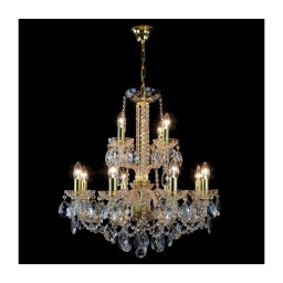 Wranovsky JWZ125122230 - Lustră de cristal pe lanț MARIERA 12xE14/40W/230V