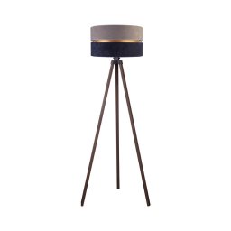 Lampadar Duolla DUO 1xE27/60W/230V d. 44 cm gri/albastru/maro