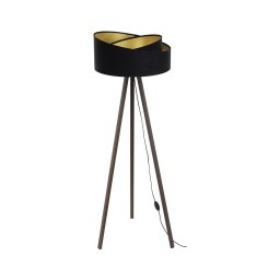 Lampadar GALAXY 1xE27/60W/230V negru/maro