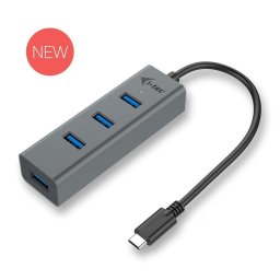 i-tec USB-C Metal 4-port HUB 4x USB 3.0 passive