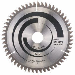 Panza fierastrau circular Professional, 190 x 30 x 2.4 mm