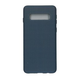 Husa telefon Plastic Samsung S10+ g975 mesh dark blue