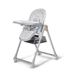 Scaun de masă 2 în 1 pentru copii LASTREE gri KINDERKRAFT
