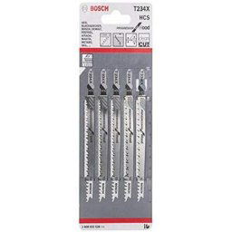 Set panze de fierastrau pentru lemn, lungime 117 mm, 5 buc