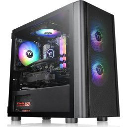 Carcasa V150 ARGB B Micro ATX Negru