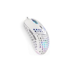 Mouse ENDORFY LIX Plus Onyx White, gaming mouse 19000 dpi USB Optic Alb/Gri
