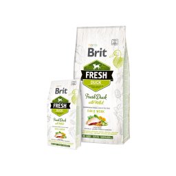 Brit Fresh Duck and Millet Active 12 kg 2.5 kg