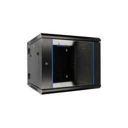 Cabinet rack Extralink 12u 600x600 negru,AZH montaj pe perete
