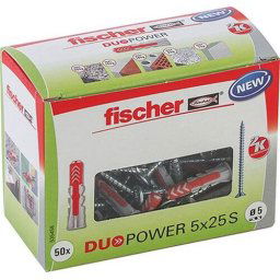 Fischer DUOPOWER 5x25 S LD 50pcs