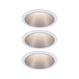 Paulmann 93410 - Set 3x LED 6,5W IP44, luminar baie COLE, dimabil, 230V