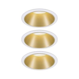 Paulmann 93406 - Set 3x LED 6,5W IP44, luminar baie COLE, dimabil, 230V