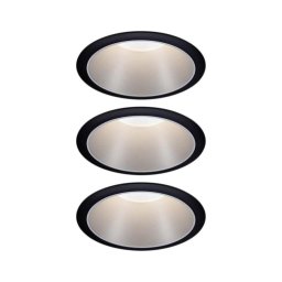 Paulmann 93408 - Set 3x LED 6,5W IP44, luminar baie COLE, dimabil, 230V