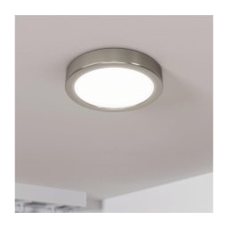 Eglo 900583 - Plafonieră LED reglabilă FUEVA, LED/11W/230V, crom