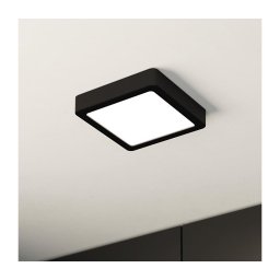 Eglo 900586 - Plafonieră LED reglabilă FUEVA LED/11W/230V, neagră