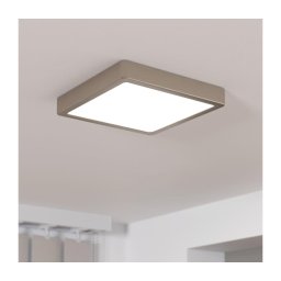 Eglo 900594 - Plafonieră LED dimabilă FUEVA LED/17W/230V crom
