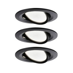 SET 3x corp de iluminat încastrat pentru baie LED/6W IP23 NOVA 230V Paulmann 94471