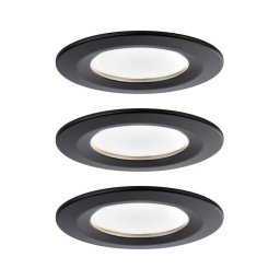 SET 3x corp de iluminat încastrat pentru baie LED/6W IP44 NOVA 230V Paulmann 94473