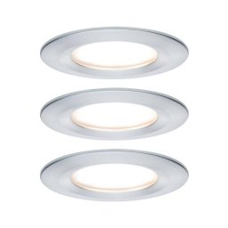 SET 3x corp de iluminat încastrat pentru baie LED/6W IP44 NOVA 230V Paulmann 93462
