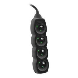 Prelungitor Prelungitor PowerCord 3m (3 prize, negru)