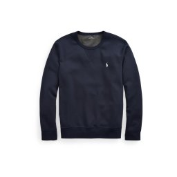 Polo Ralph Lauren Bluză de molton bleumarin / alb