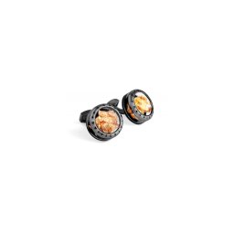 Butoni Tateossian - Gunmetal Plated & Gold Leaf 23 carats (0.006g)
