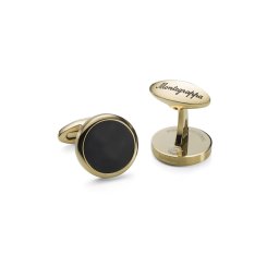 Butoni Montegrappa Classico Yellow Gold & IP Black