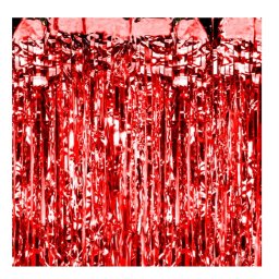 Perdea beteala rosie 100 x 200 cm