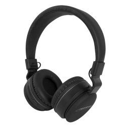 Casti EH218 Stereo, Bluetooth 5.0, Microfon incorporat, Flexibil, Negru