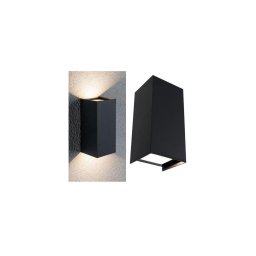 Paulmann 94325 - 2xLED 6,5W IP44 Aplica de perete exterior FLAME 230V