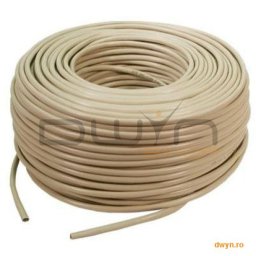 CABLU UTP Patch cord cat. 5E, 20 m 'PP12-20M' alb