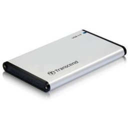 Carcasa HDD Transcend StoreJet 25S3 2,5" USB 3.0, argintiu (TS0GSJ25S3)