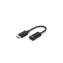 ASSMANN Displayport 1.1a Adapter Cable DP M (plug)/HDMI A F (jack) 0,15m black