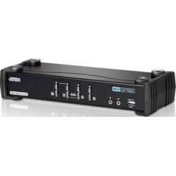 ATEN CS1784A 4-Port DVI USB 2.0 KVMP Switch, 2.1 Surround Sound, nVidia 3D