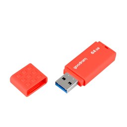 Stick memorie Goodram UME3, 64GB, USB 3.0, Portocaliu
