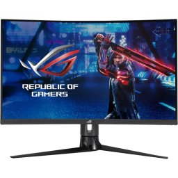 Monitor Curbat Gaming LED VA ASUS ROG Strix 31.5", QHD, 170Hz, 1ms MPRT, FreeSync Premum Pro, DisplayHDR™ 400, HDMI, DP, USB Type-C, 125%(sRGB), DCI-P3 90%, XG32VC