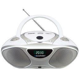 Microsistem Blaupunkt BB14WH, FM, CD, USB, AUX, Alb