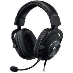 Casti gaming Logitech G PRO X, functie BLUE VO!CE, Negru