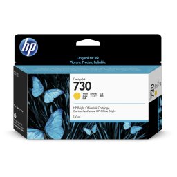 Cartus cerneala P2V64A (730) galben HP 130 ml