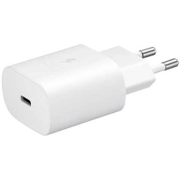 Incarcator retea rapid Super Fast Charger 25W, port USB Type-C, 3A, fara cablu, Alb